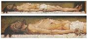 Hans holbein the younger The Body of the Dead Christ in the Tomb and a detail oil painting reproduction